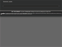 Tablet Screenshot of inover.com